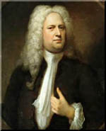 Compositor y organista Gerog Friedrich Händel