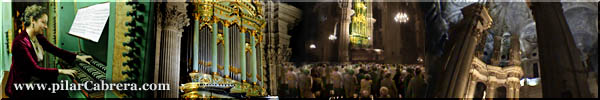            PILAR CABRERA 
    en los Órganos históricos 
  de la S.I.Catedral de Málaga  