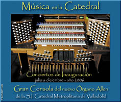 Música en la Catedral - CD Volumen 02 - Contraportada