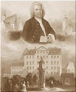 Johann Sebastian Bach
   Grabado en Cobre