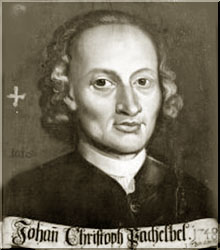   Johann Christoph Pachelbel 
Organista y compositor alemán