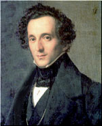 Felix Mendelssohn Bartholdy a los 37 años.