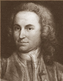  Johann Sebastian Bach 
  a la edad de 33 años 